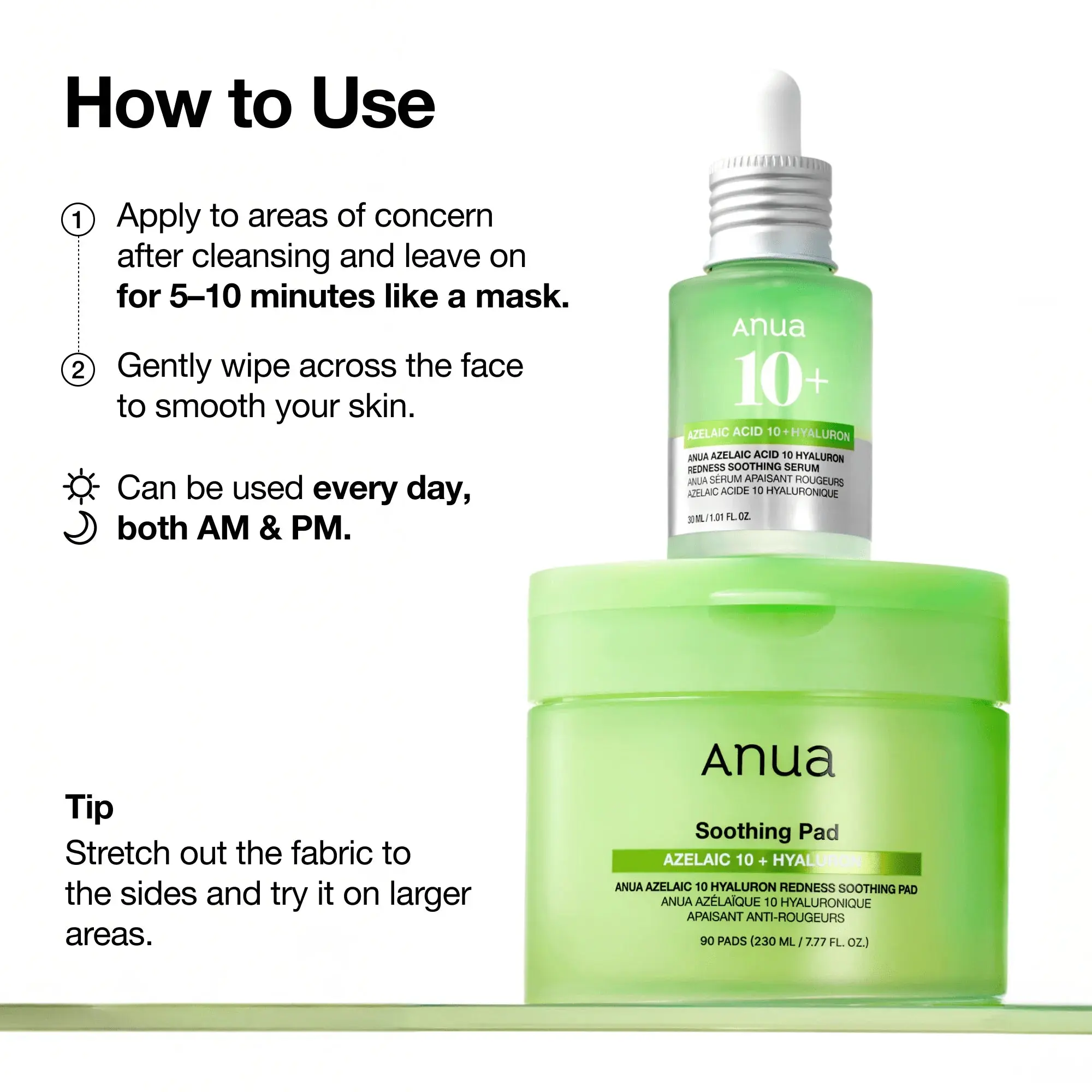 Acid 10 Hyaluron Redness Soothing Pad - Image 7