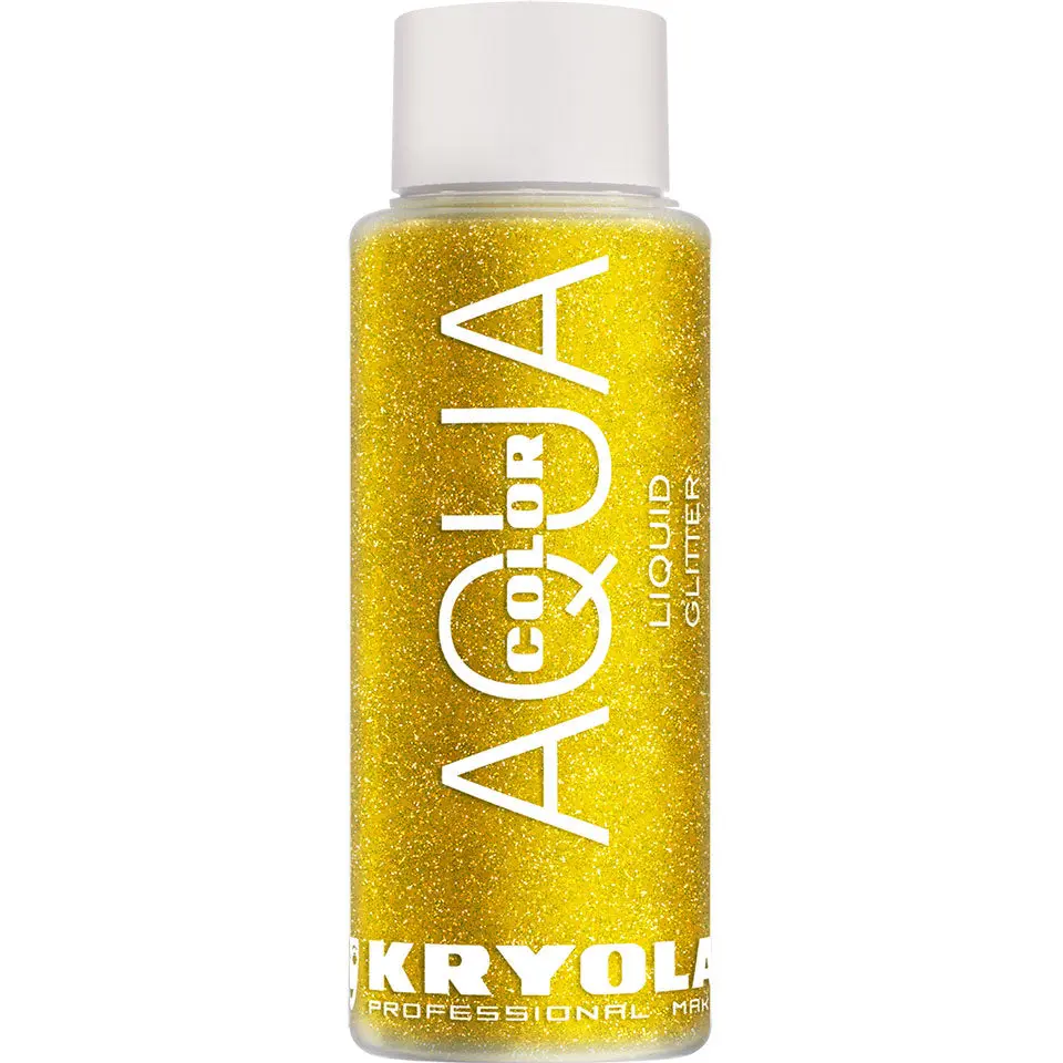 Aquacolor Liquid Glitter Lemon Yellow