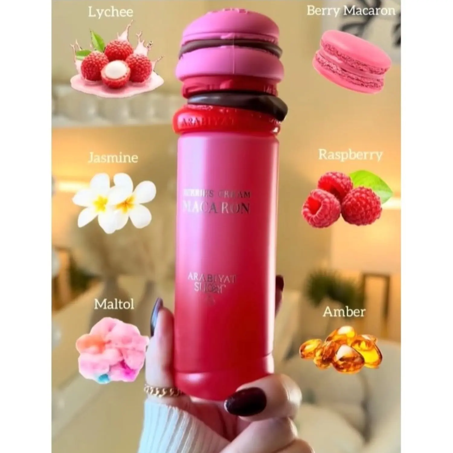 Berries Cream Macaron Eau De Parfum - Image 3