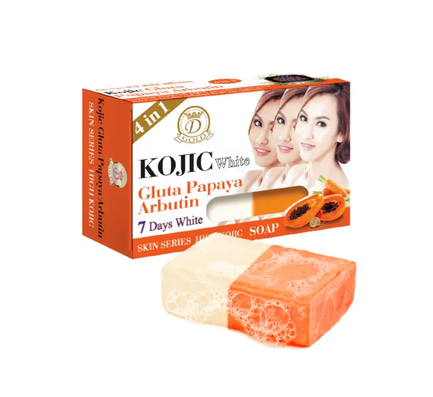 White 4 in 1 Soap