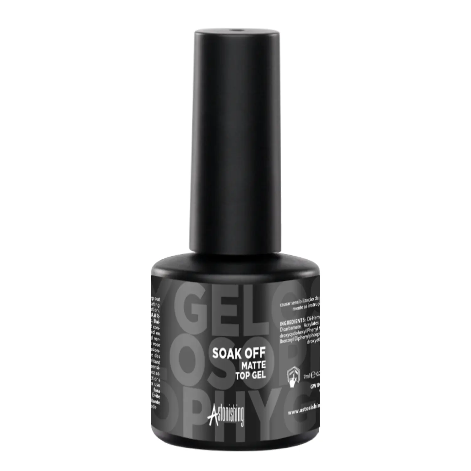 Soak Off Matte Top Gel