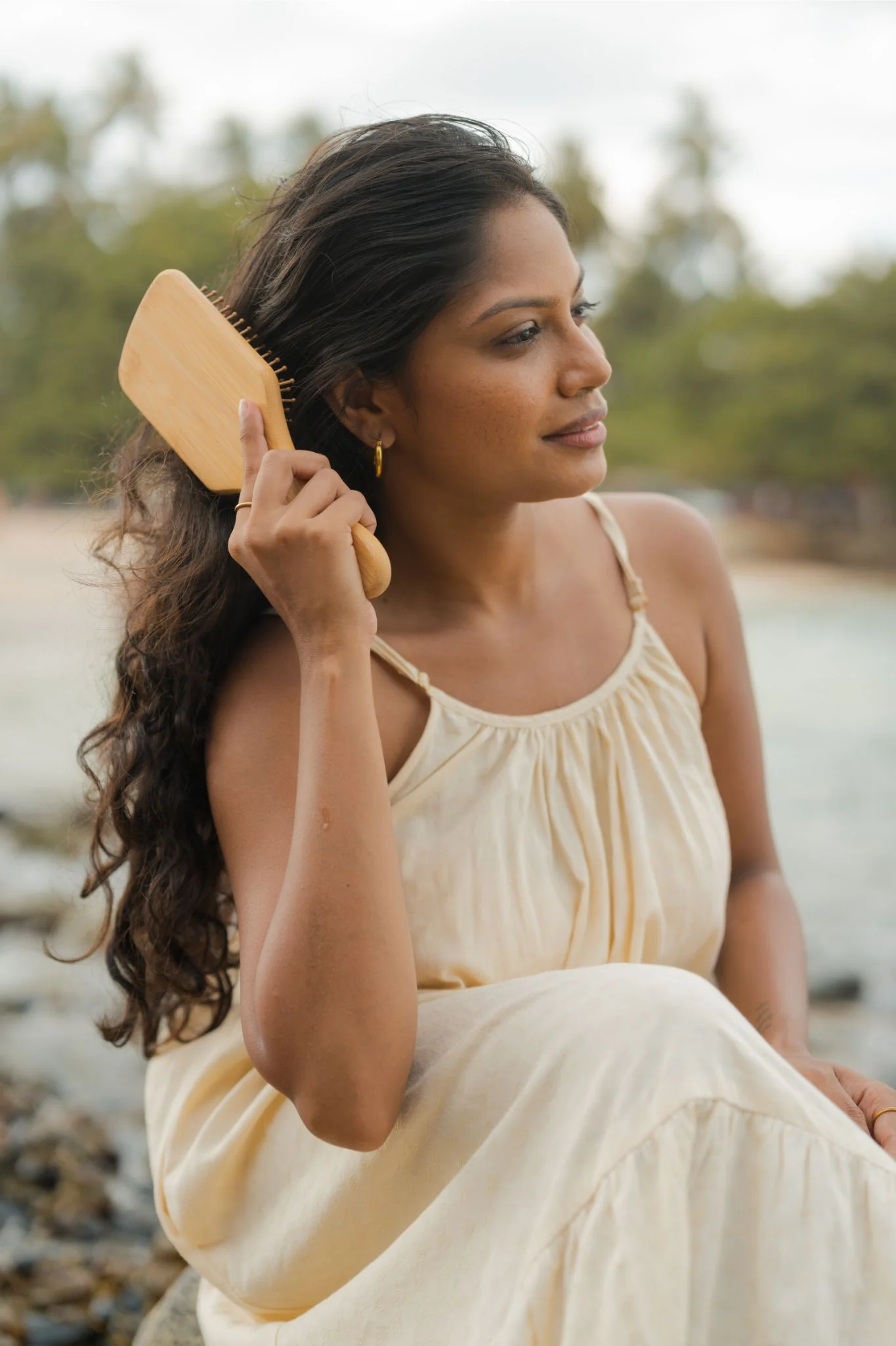 Bamboo Paddle Brush - Image 7