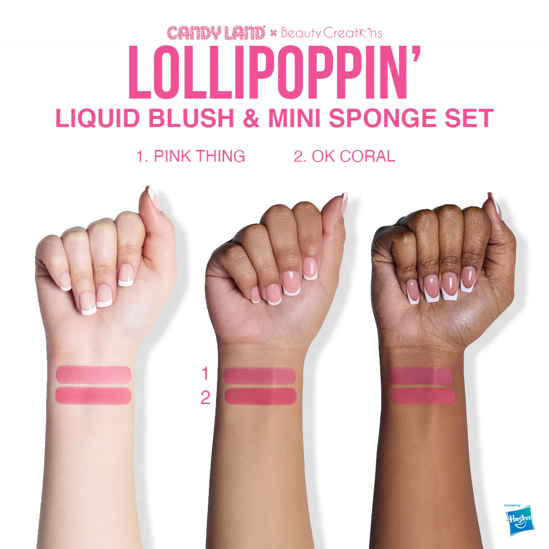 Liquid Blush & Mini Sponge Set Lollipoppin - Image 4