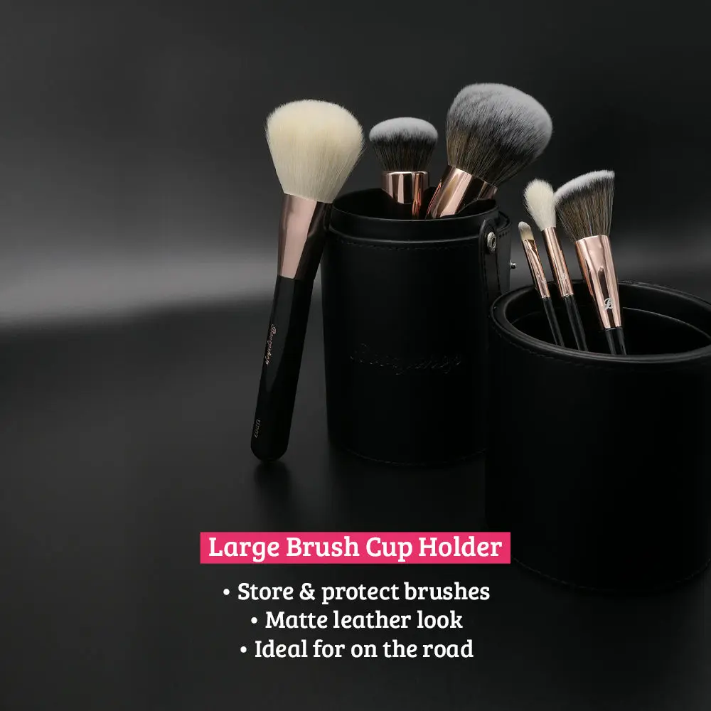 Large Brush Cup Holder Black - Image 4