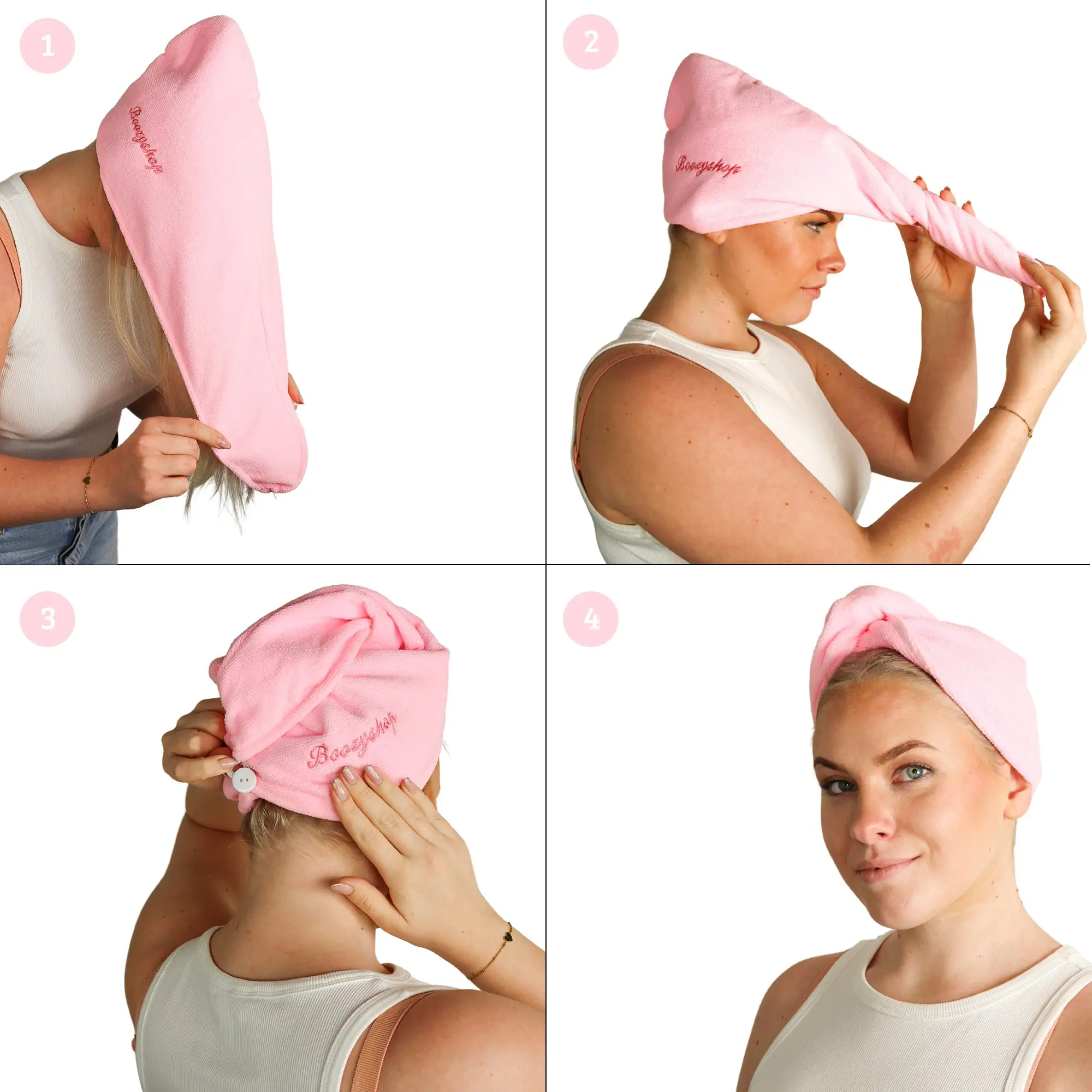Microfibre Hair Dry Wrap - Image 2