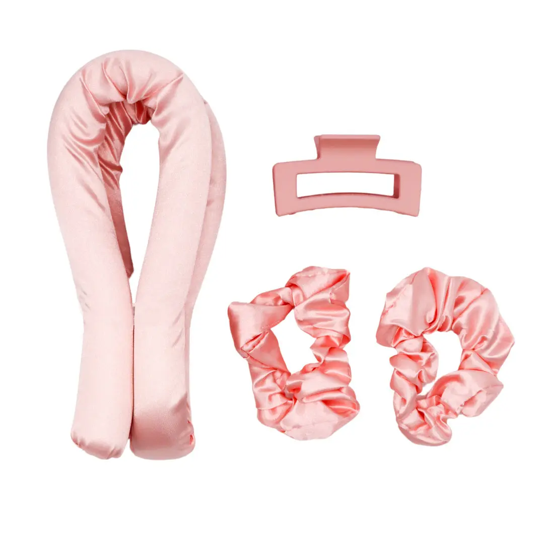 Satin Heatless Curls