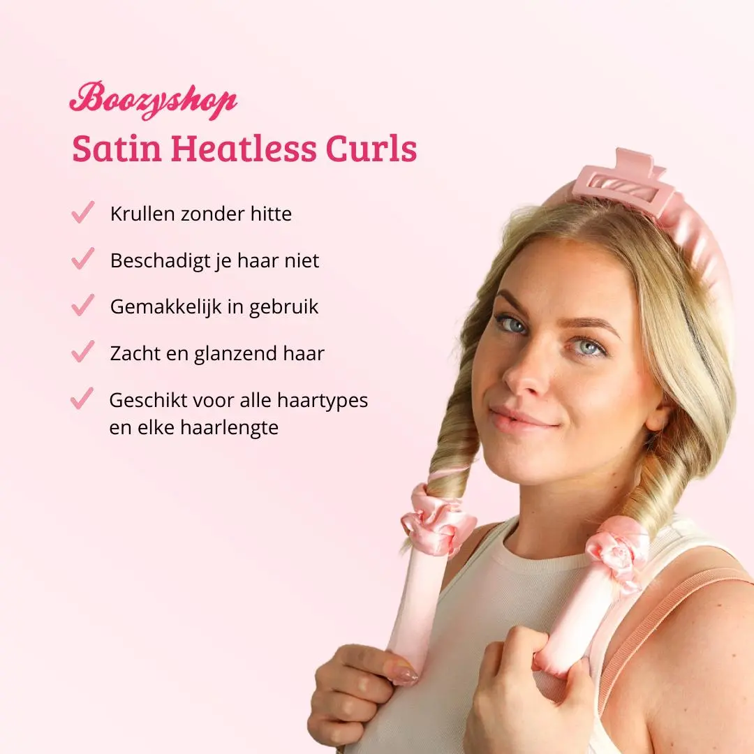 Satin Heatless Curls - Image 2