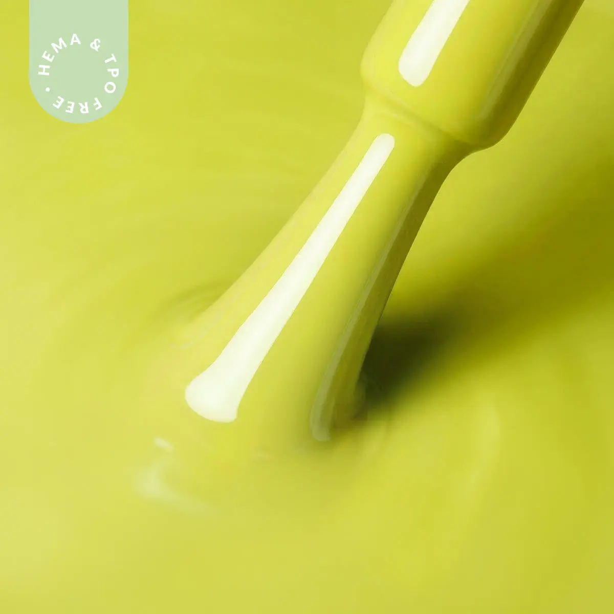 Hybrid Nail Polish Lime Sorbet - Image 4