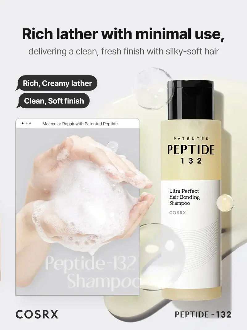 Peptide-132 Ultra Bonding Shampoo - Image 4
