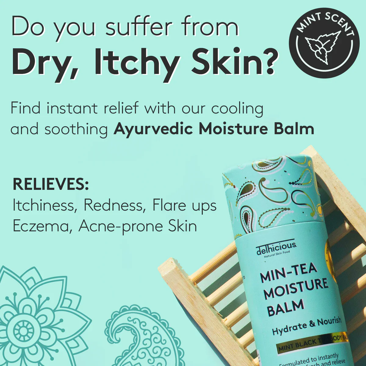 Min-Tea Moisture Body Balm Mint - Image 5