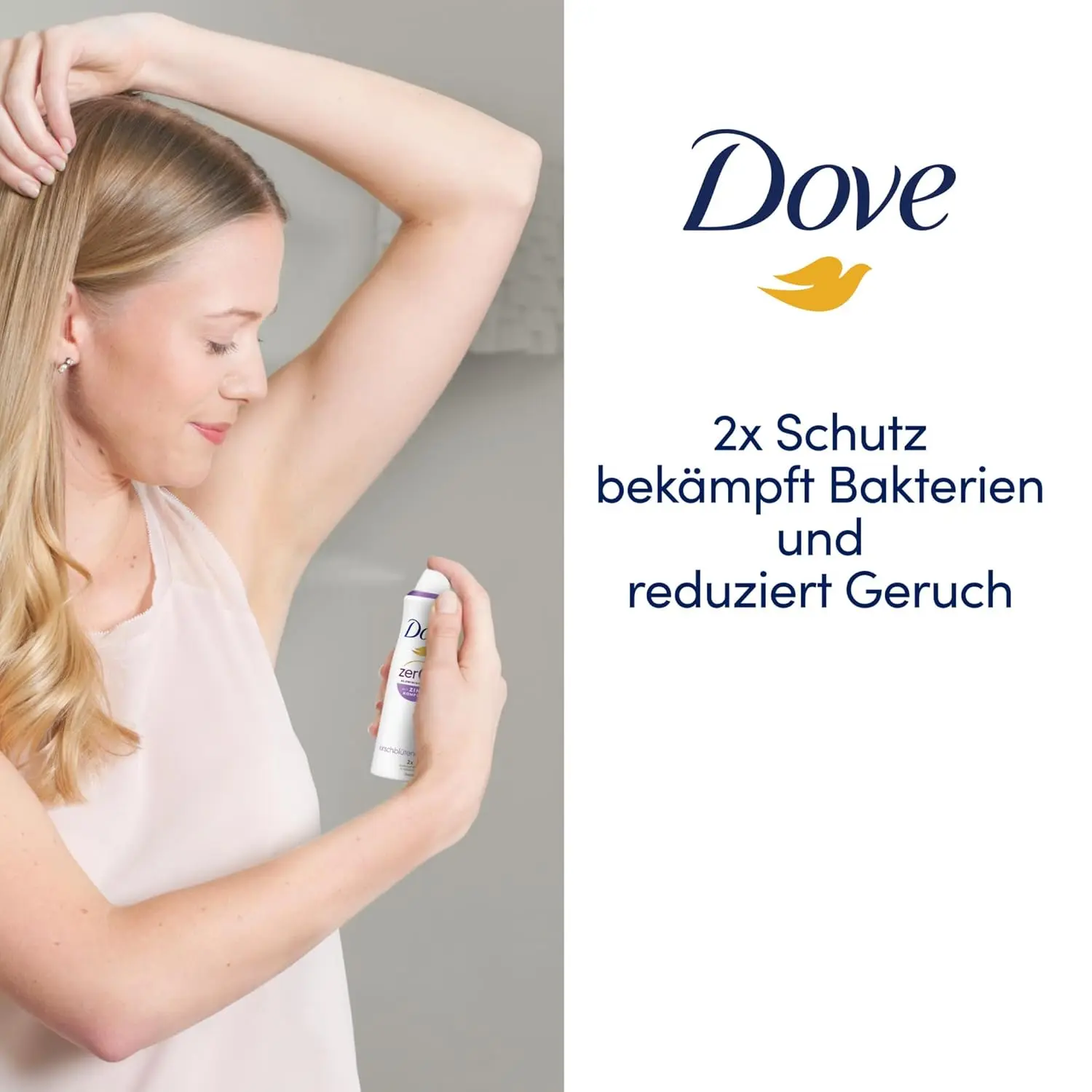 Cherry Blossom Scent Deodorant Spray with Nourishing Zinc Complex - Image 3