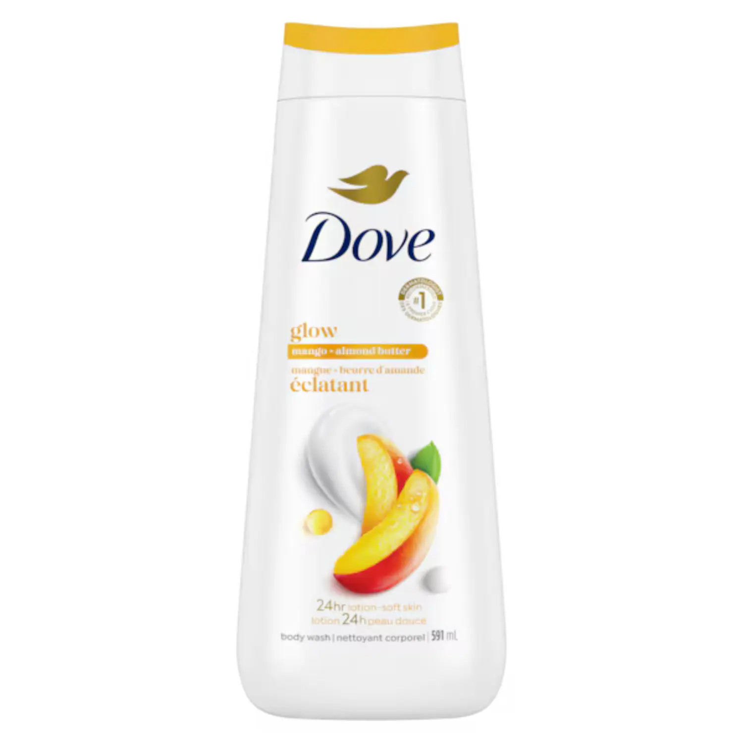 Glowing Body Wash Mango Butter & Almond Butter