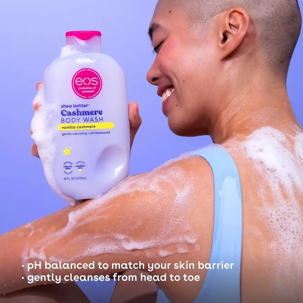 Shea Better Cashmere Body Wash Vanilla 74 ml. - Image 2