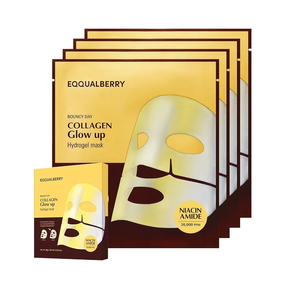 Collagen Glow Up Hydrogel Mask 4-Pack