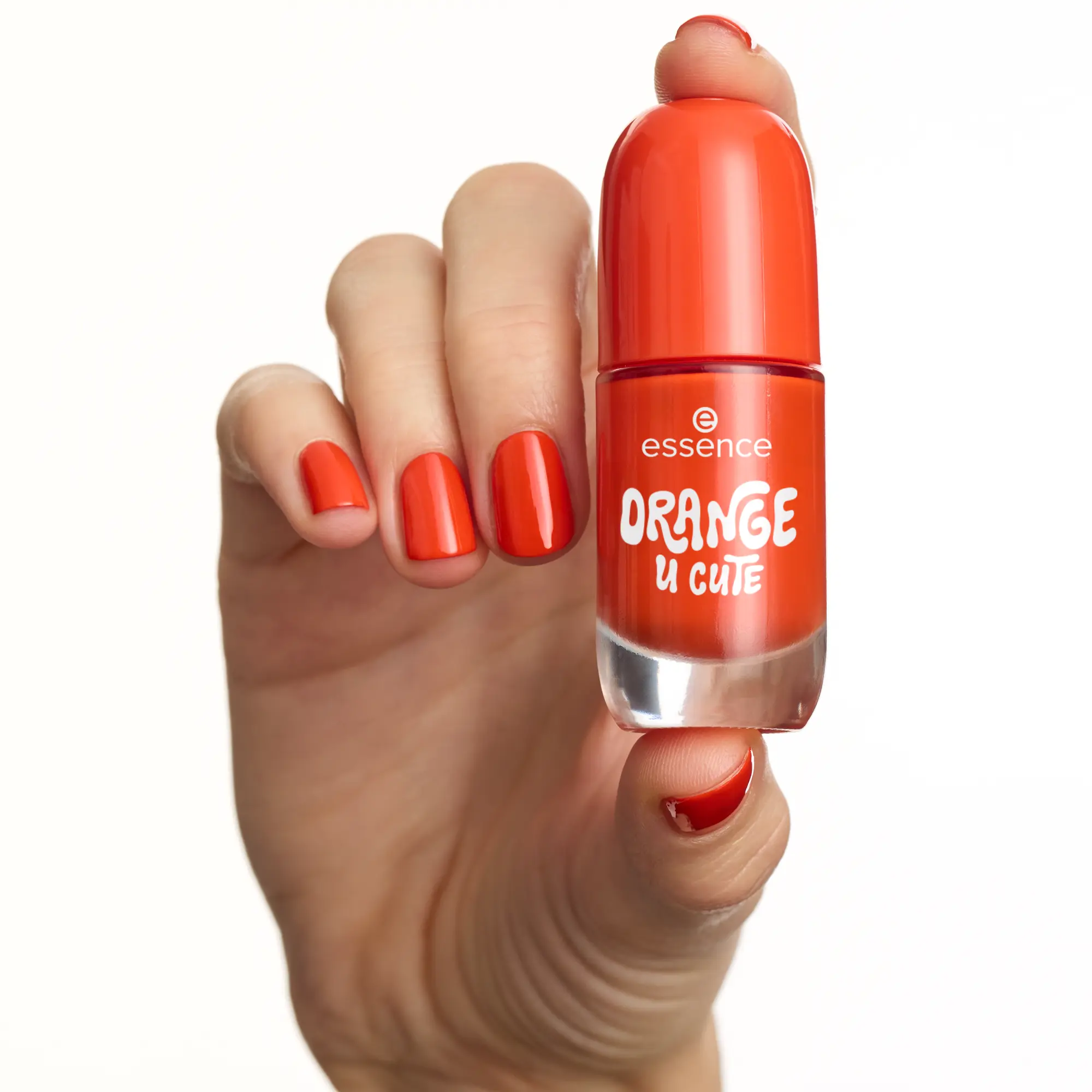 Gel Nail Polish 15 Orange U Cute - Image 3