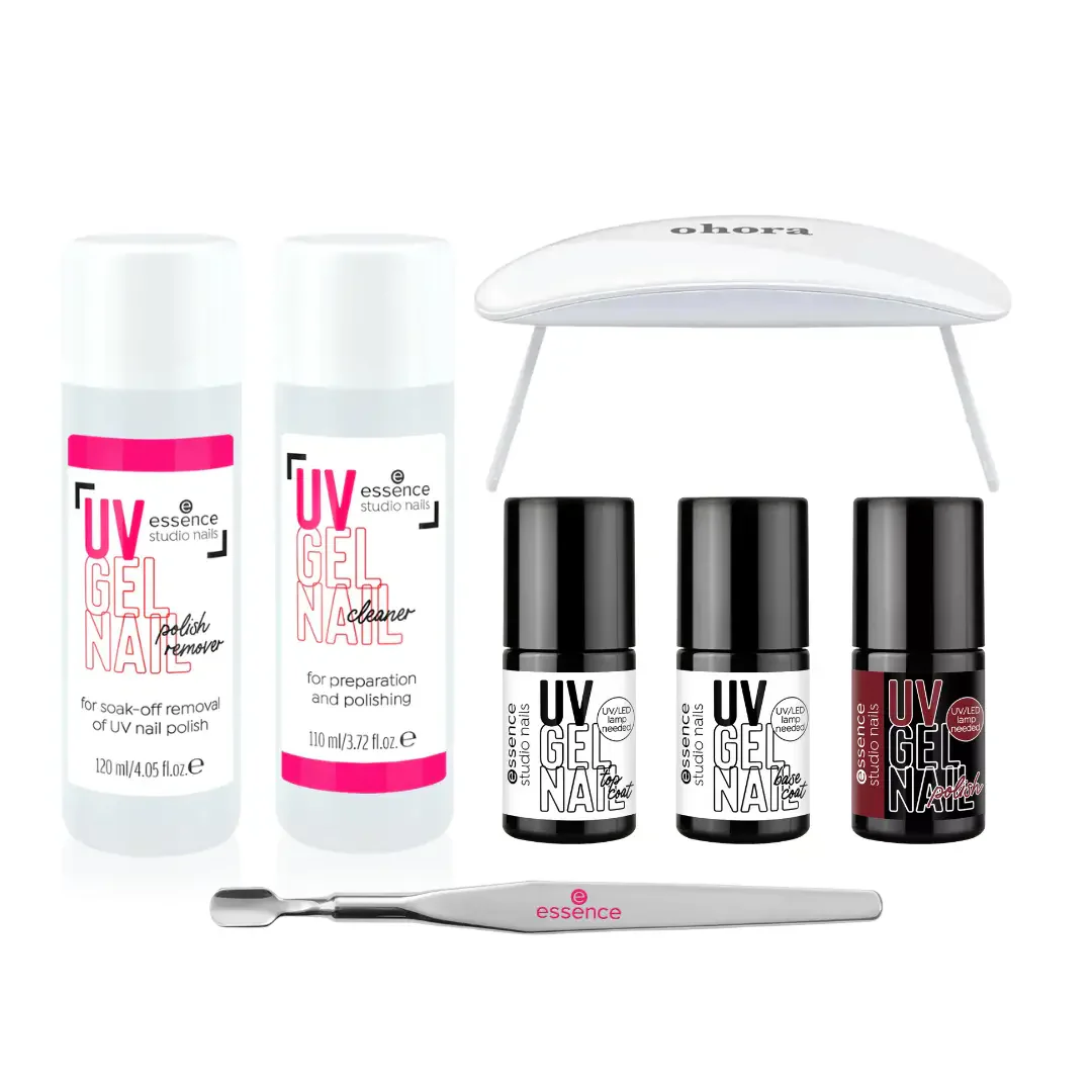 Starter Set Studio Nails UV Gel Polish with Lamp - Image 22