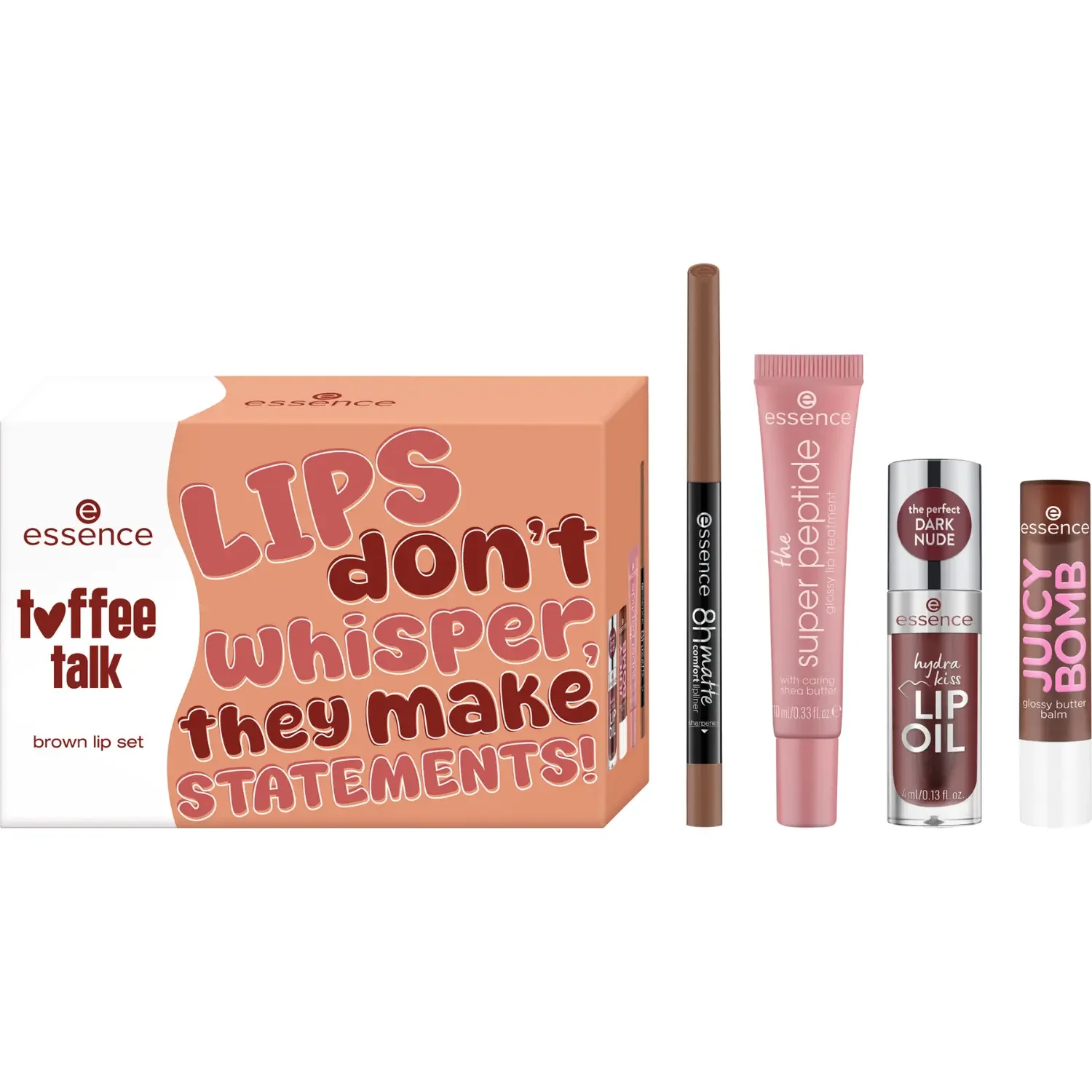 Toffee Talk Brown Lip Set