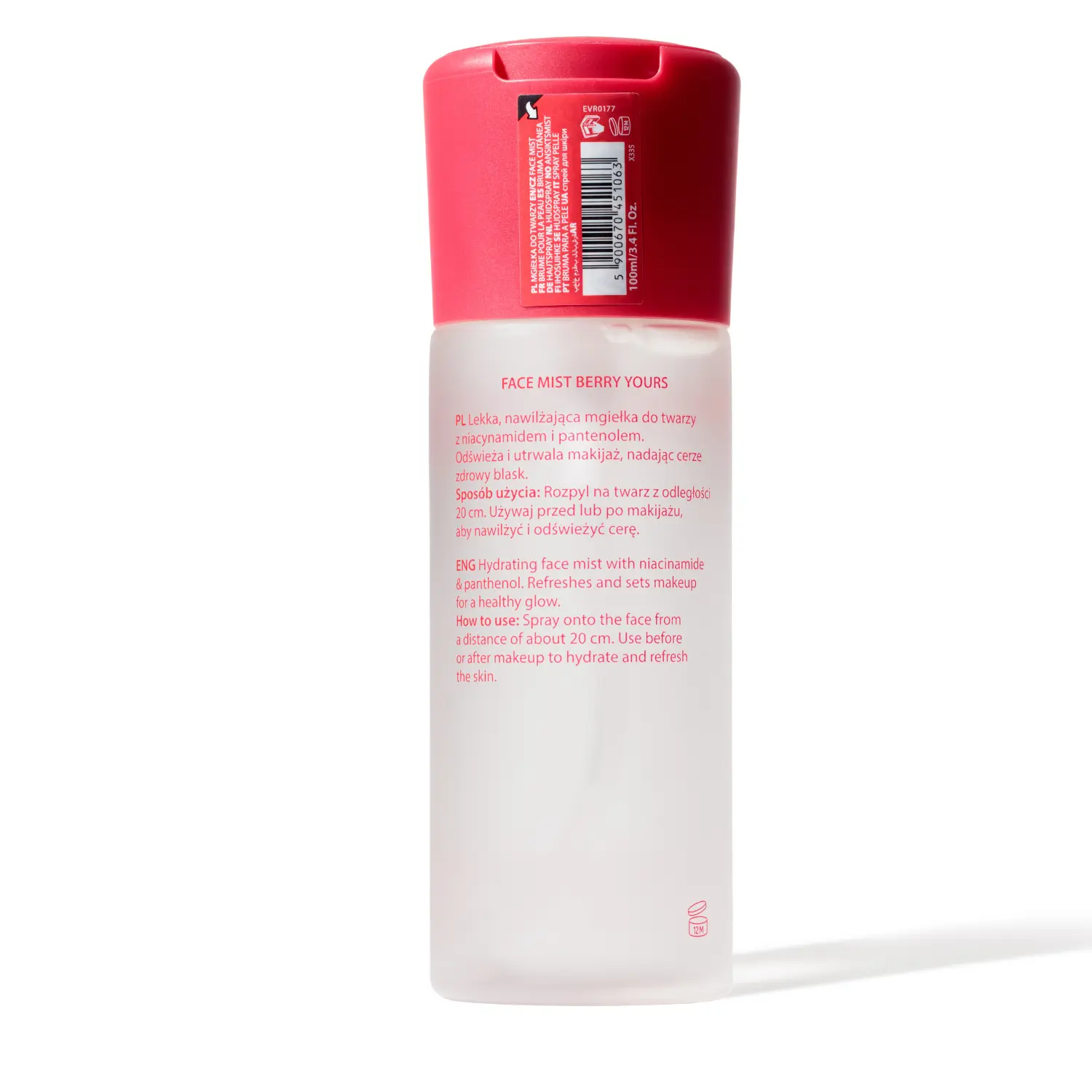 X Fluff Face Mist Berry Yours - Image 4