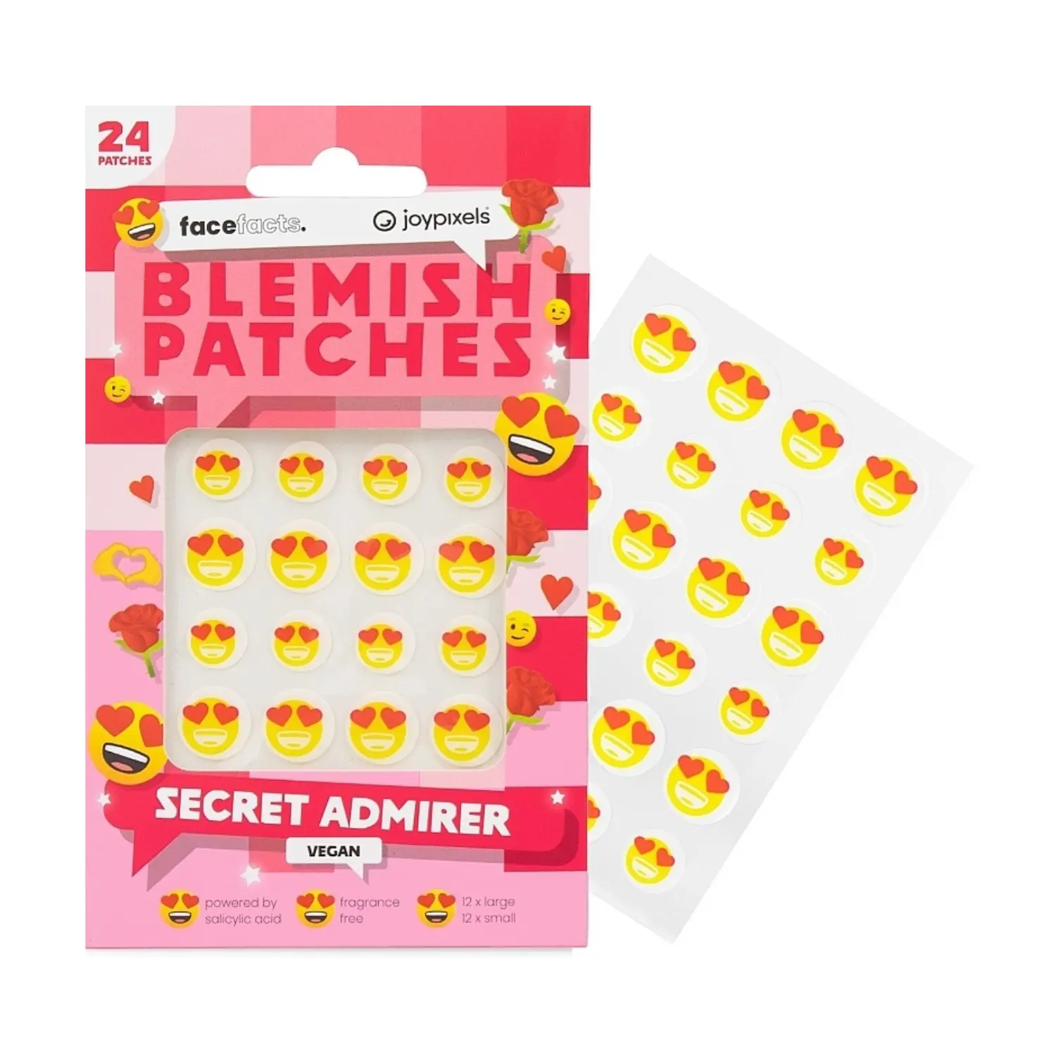 x JoyPixels Blemish Patches Secret Admirer