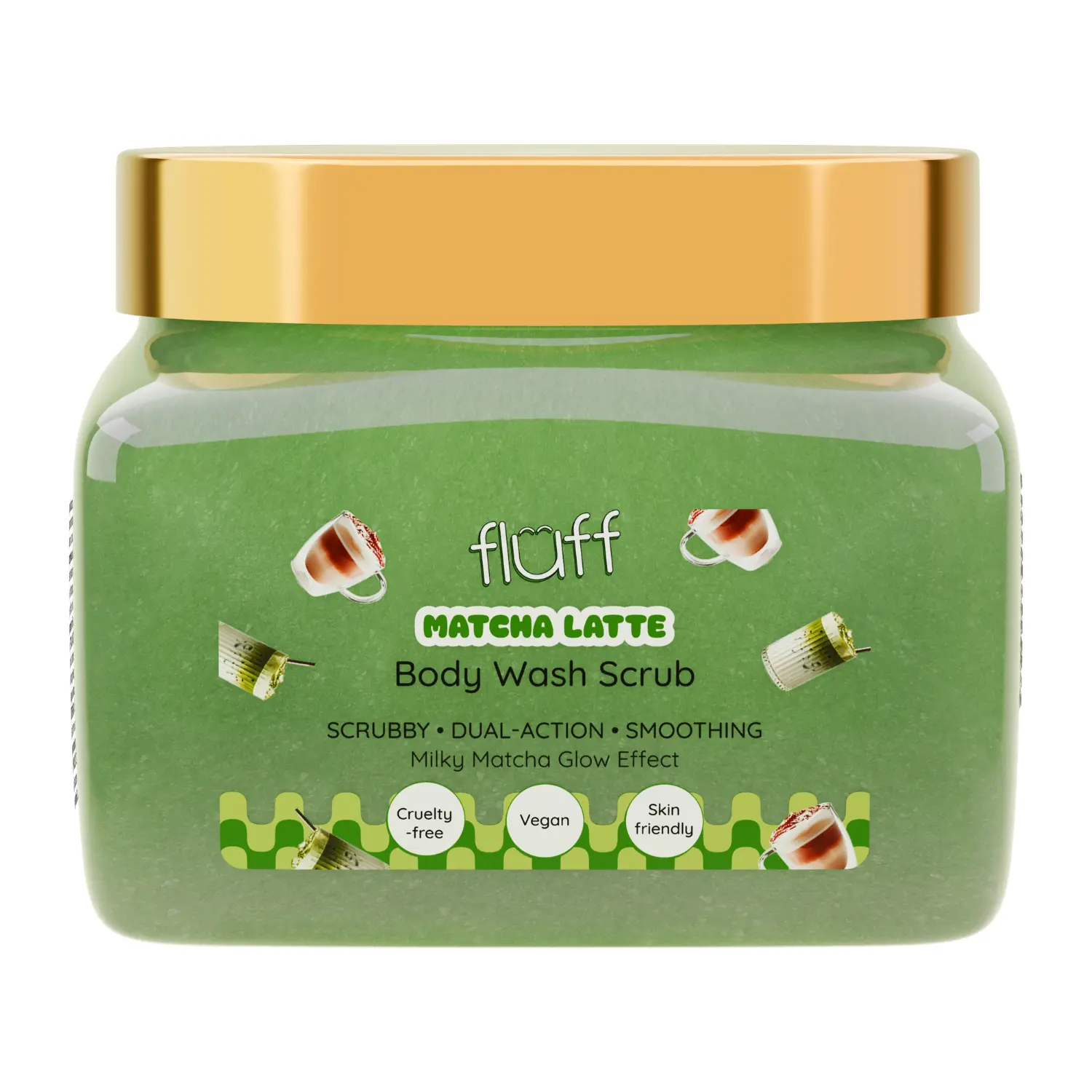 Body Scrub Matcha Latte