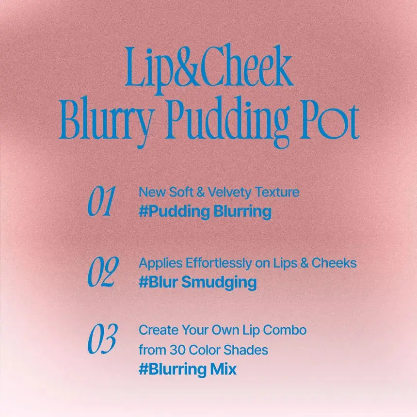 Lip & Cheek Blurry Pudding Pot RS05 Film - Image 3
