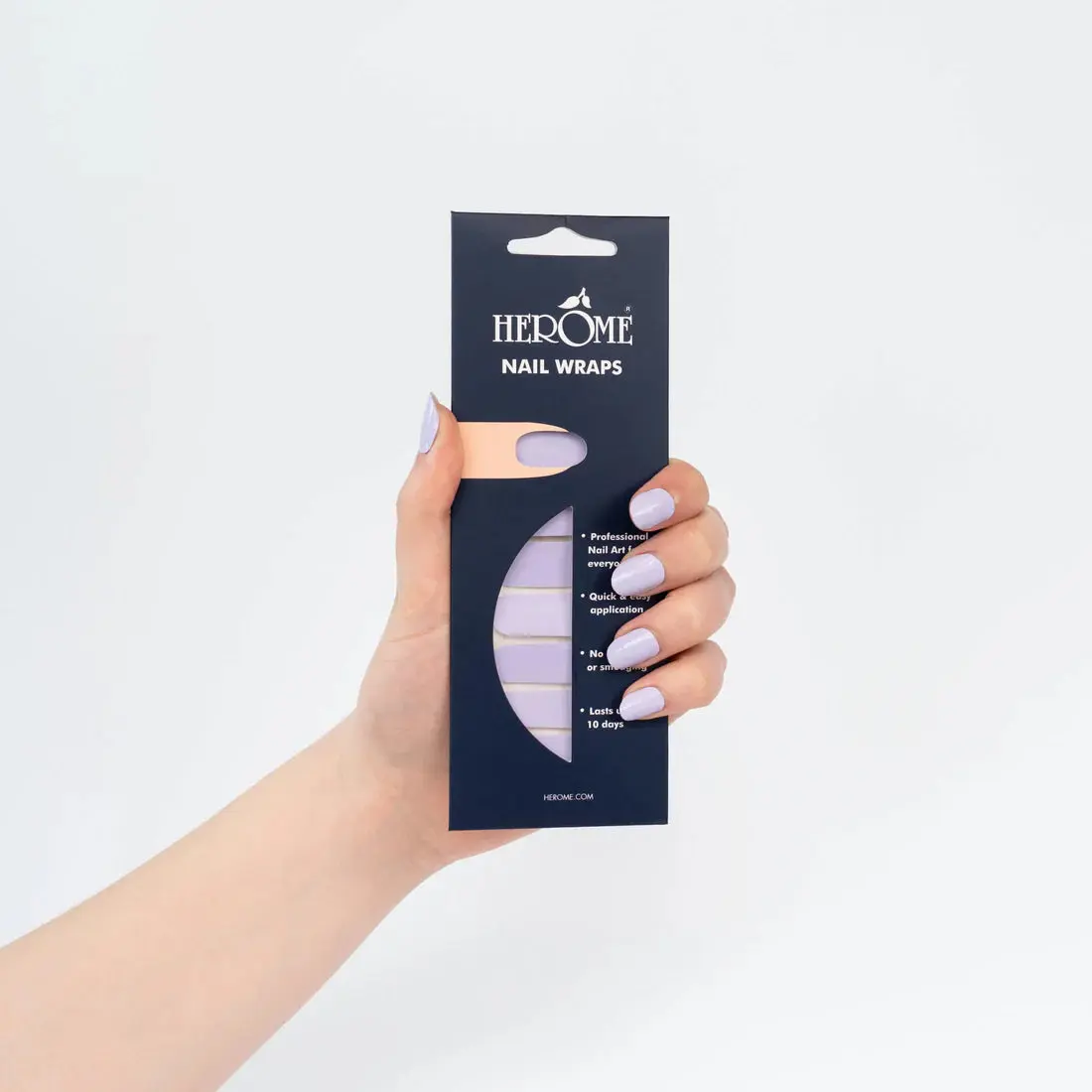 Nail Wraps Lilac - Image 3