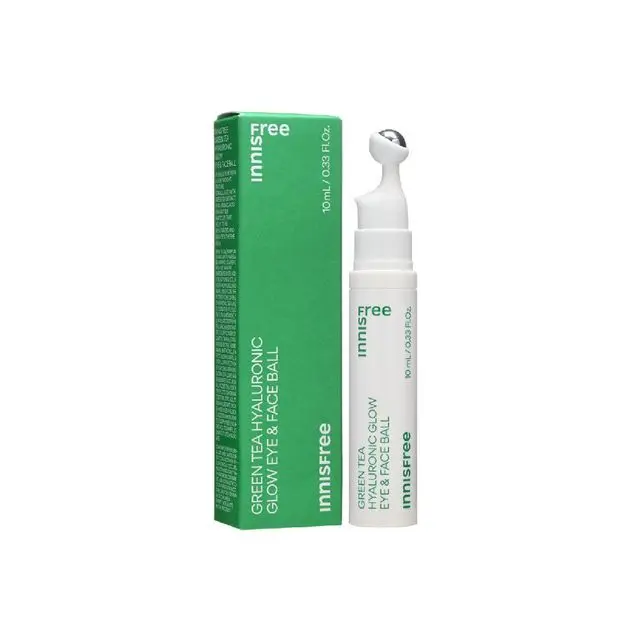 Green Tea Hyaluronic Glow Eye & Face Ball - Image 4