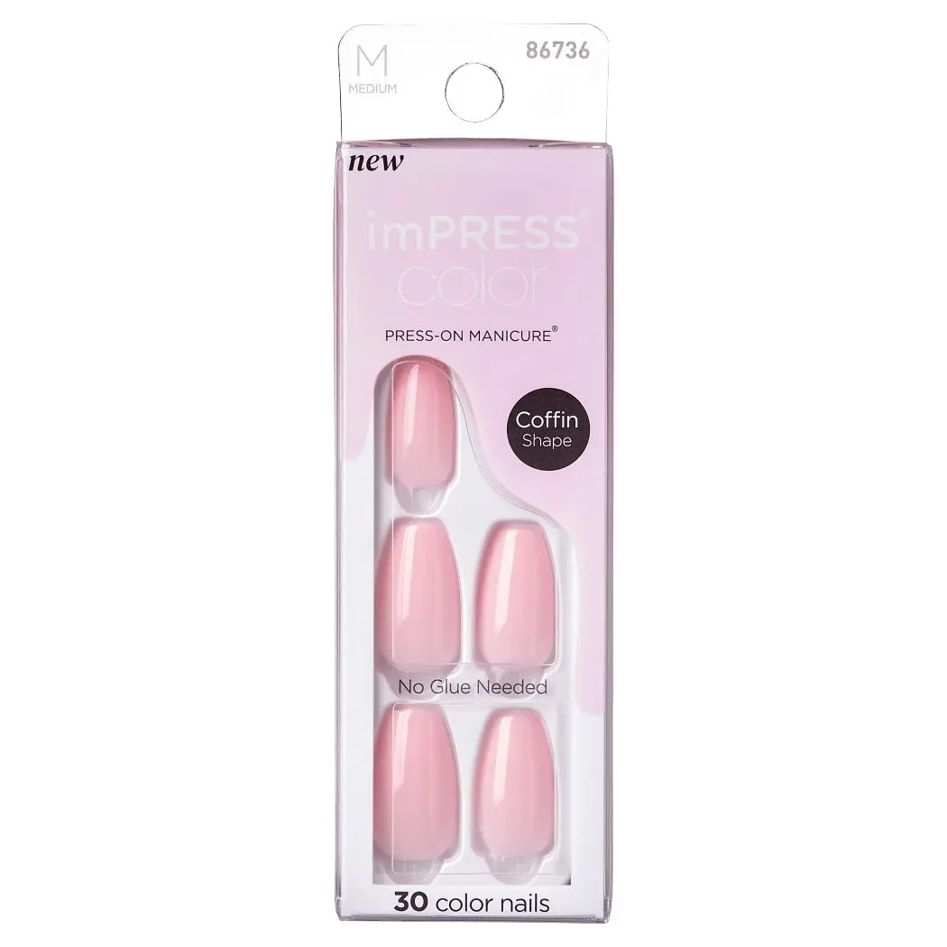 Impress Color Coffin Pink Dream