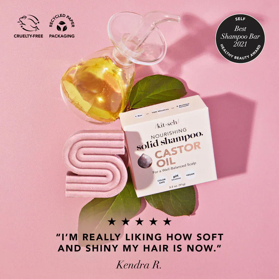 Castor Oil Nourishing Shampoo Bar - Image 5