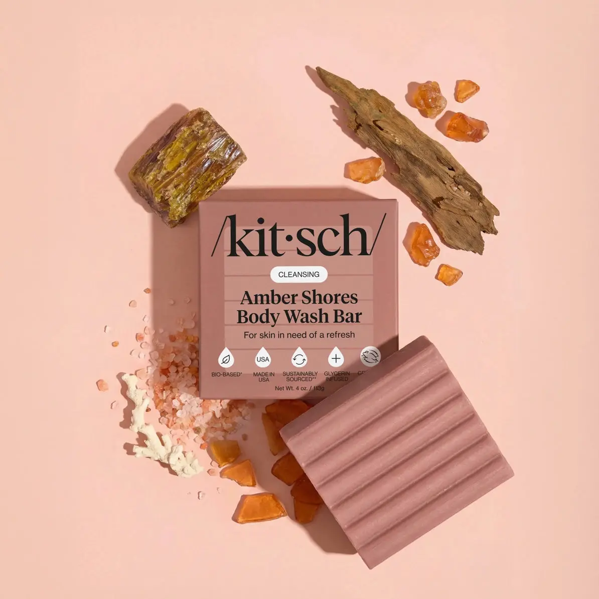 Cleansing Body Wash Bar Amber Shores - Image 6