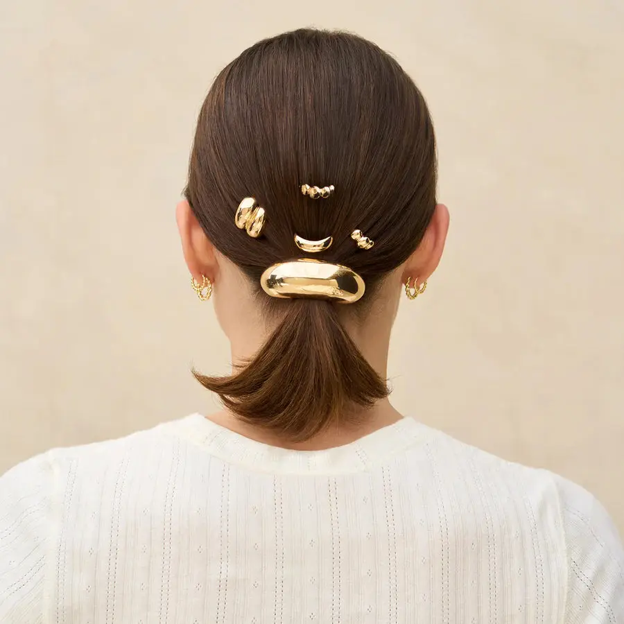 Metal Pony Pins Gold - Image 4