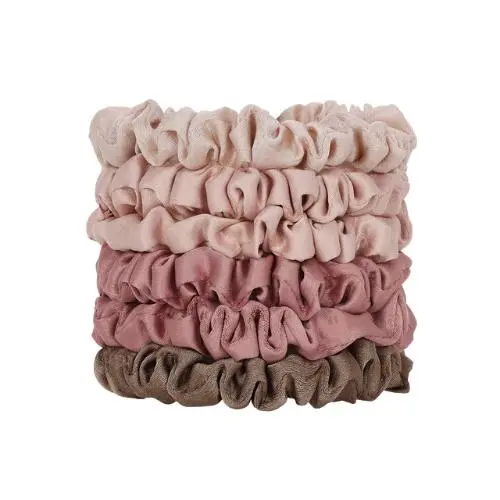 Ultra Petite Satin Scrunchies Terracotta