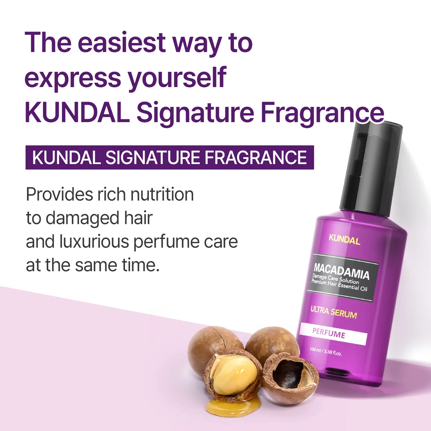 Macadamia Hair Serum Amber Vanilla - Image 2