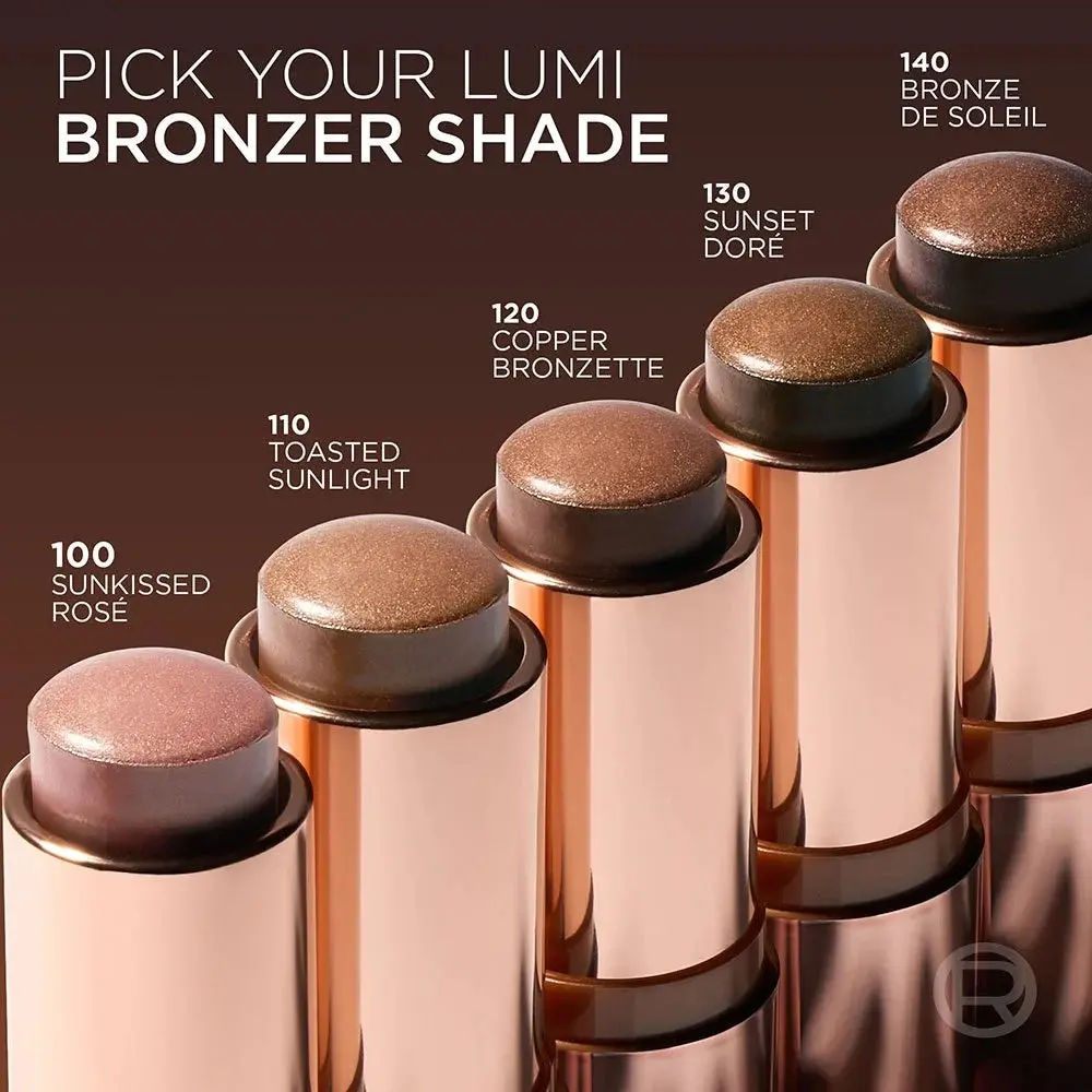 Lumi Bronze Le Stick Soleil Bronzer 130 Sunset Dore - Image 6