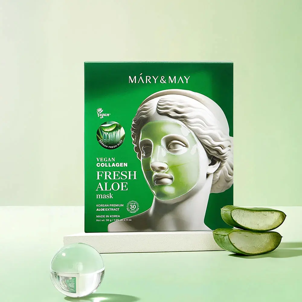 Vegan Collagen Fresh Aloe Mask - Image 2