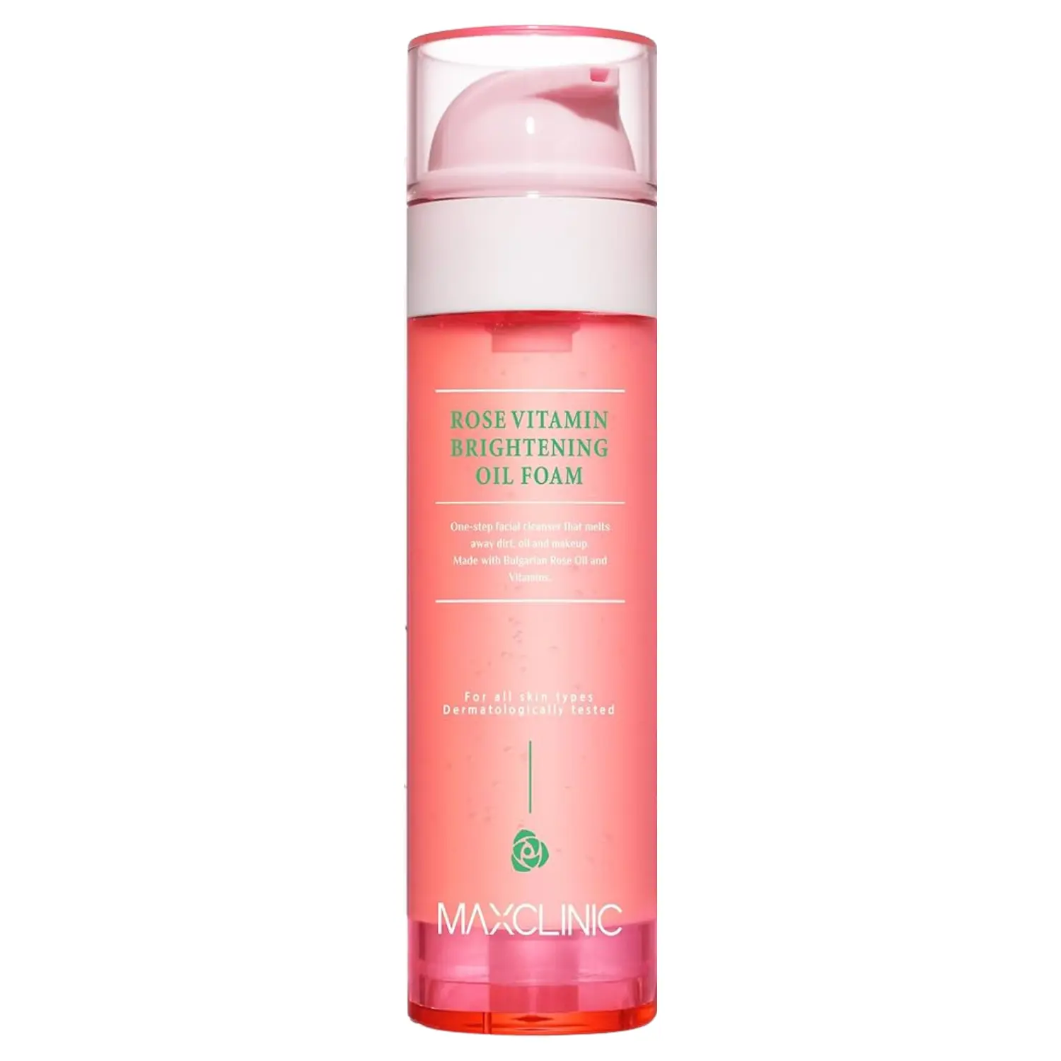Rose Vitamin Brightening Oil Foam