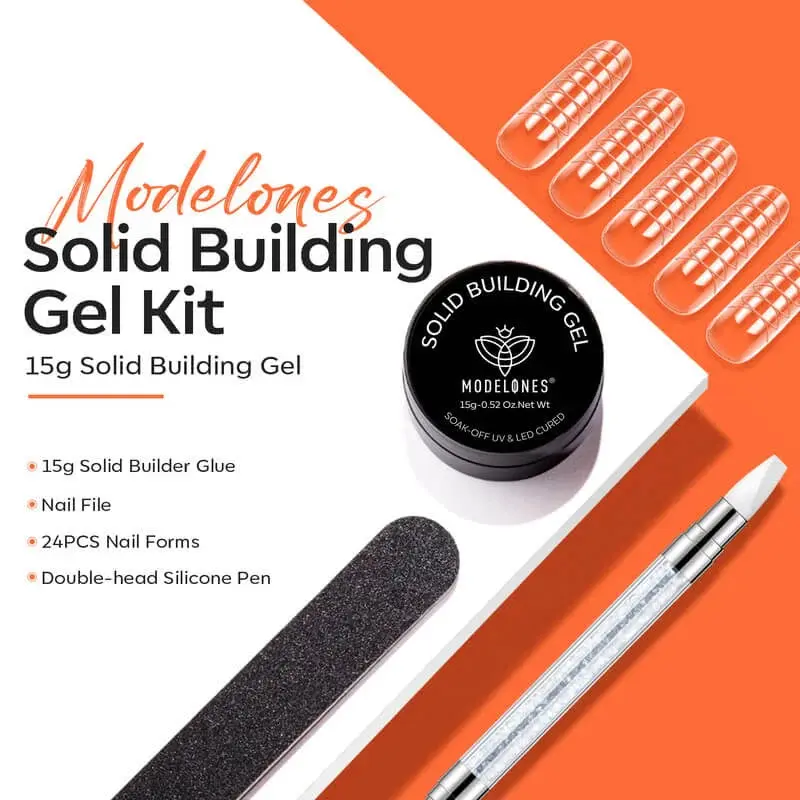 Non-Stick Hands Solid Builder Gel Kit - Image 7