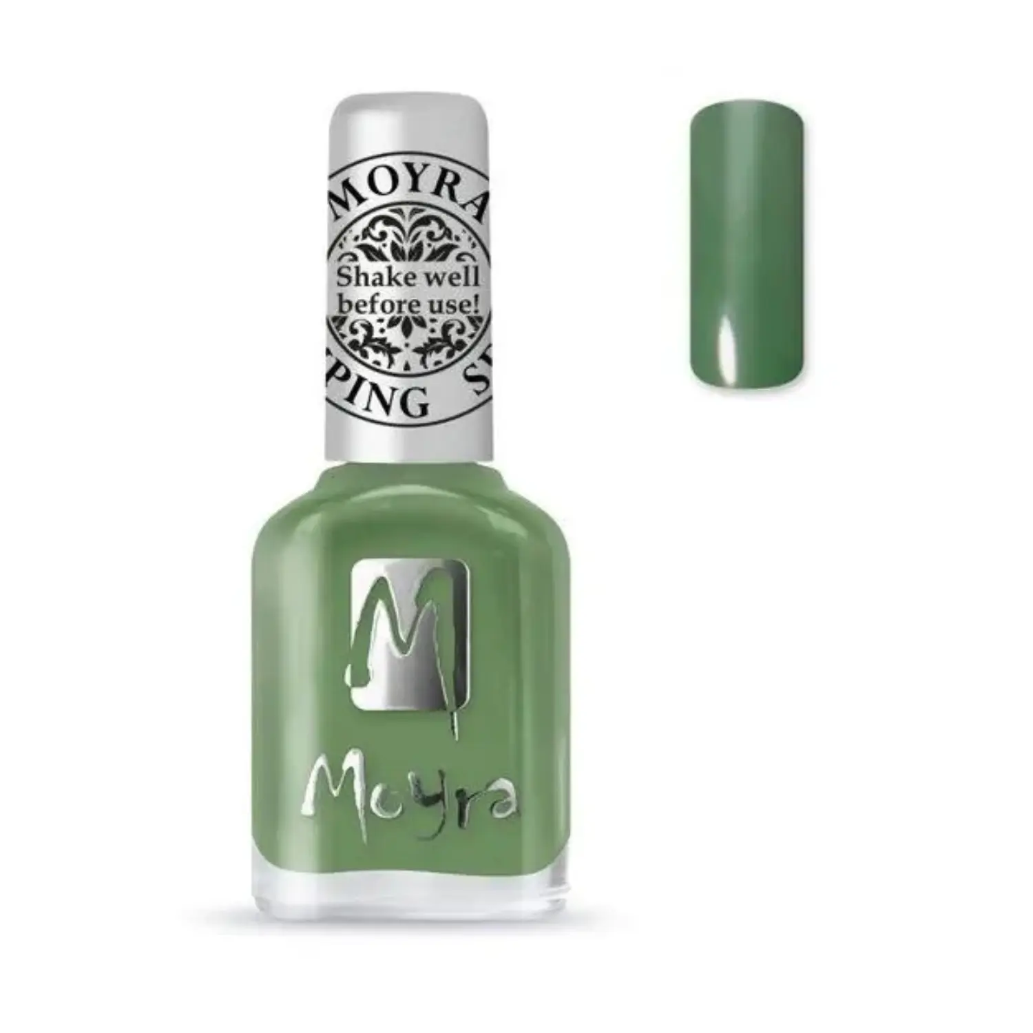 Stamping Nail Polish No. 14 Dark Green