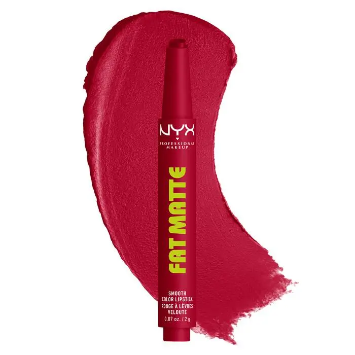 Fat Matte Smooth Color Lipstick Scarlet Snuggles