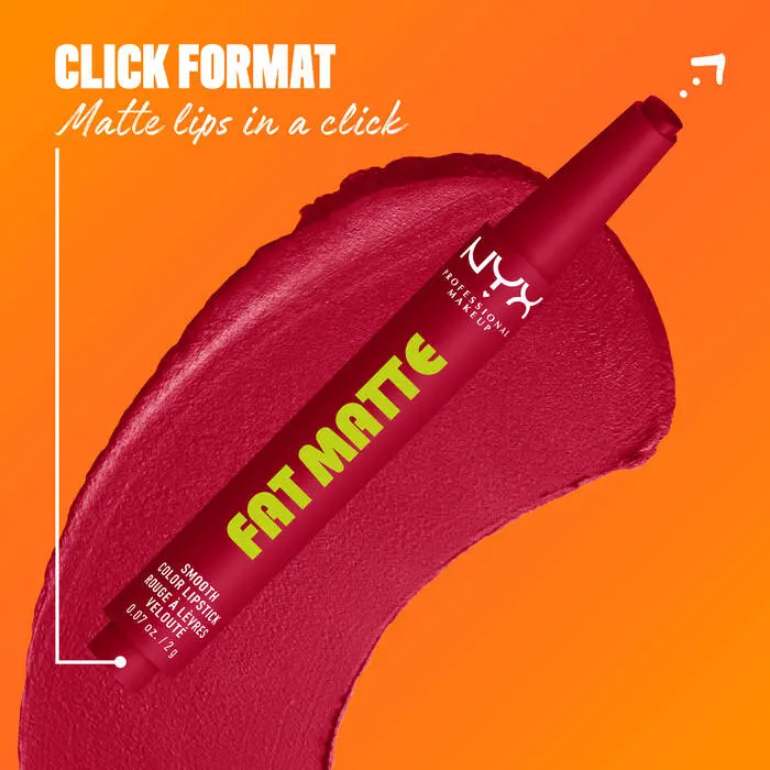 Fat Matte Smooth Color Lipstick Scarlet Snuggles - Image 5