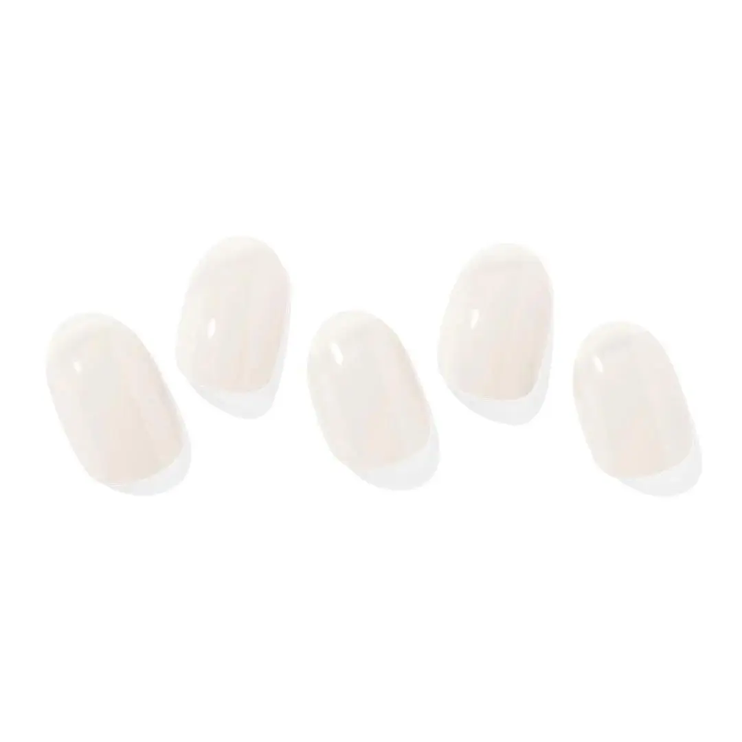 Semi Cured Gel Nail Strips N Cream Cotton