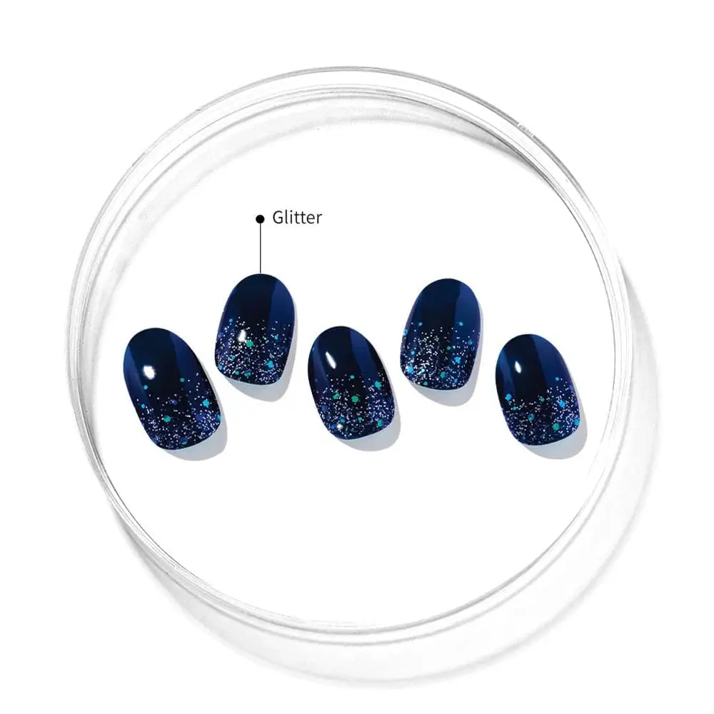 Semi Cured Gel Nail Strips N Polaris - Image 5