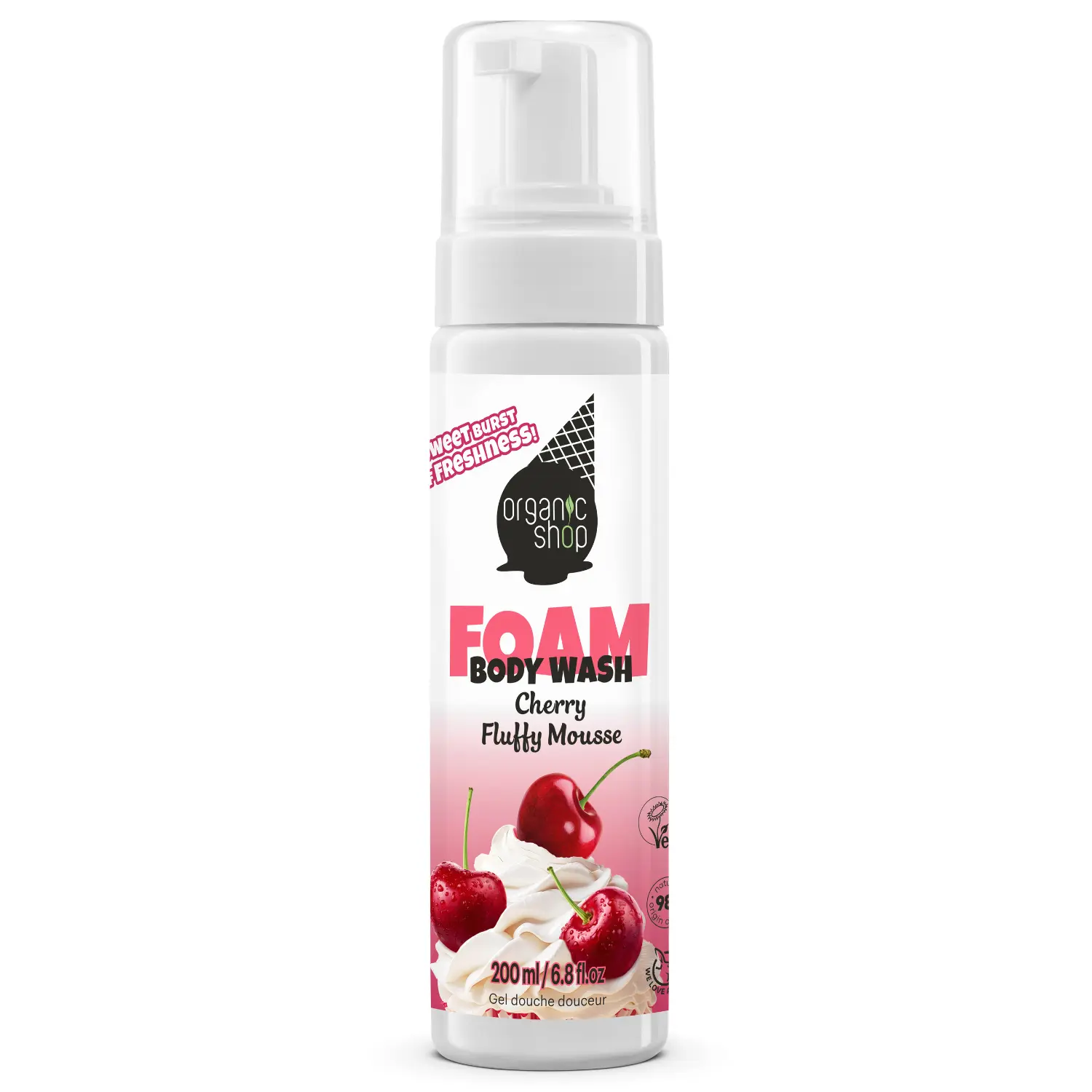 Foam Body Wash Cherry Fluffy Mousse