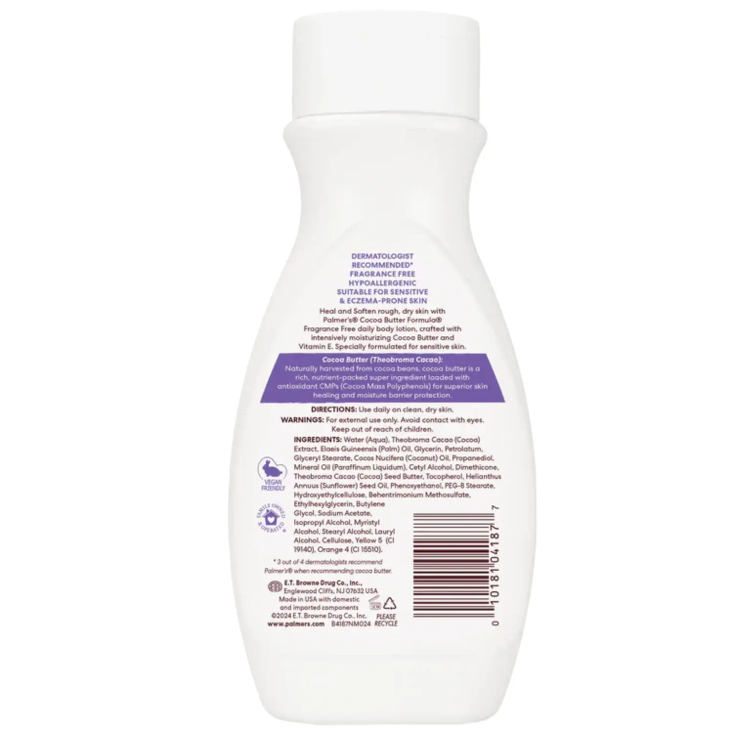 Cocoa Butter Formula Lotion Fragrance Free 250 ml - Image 2