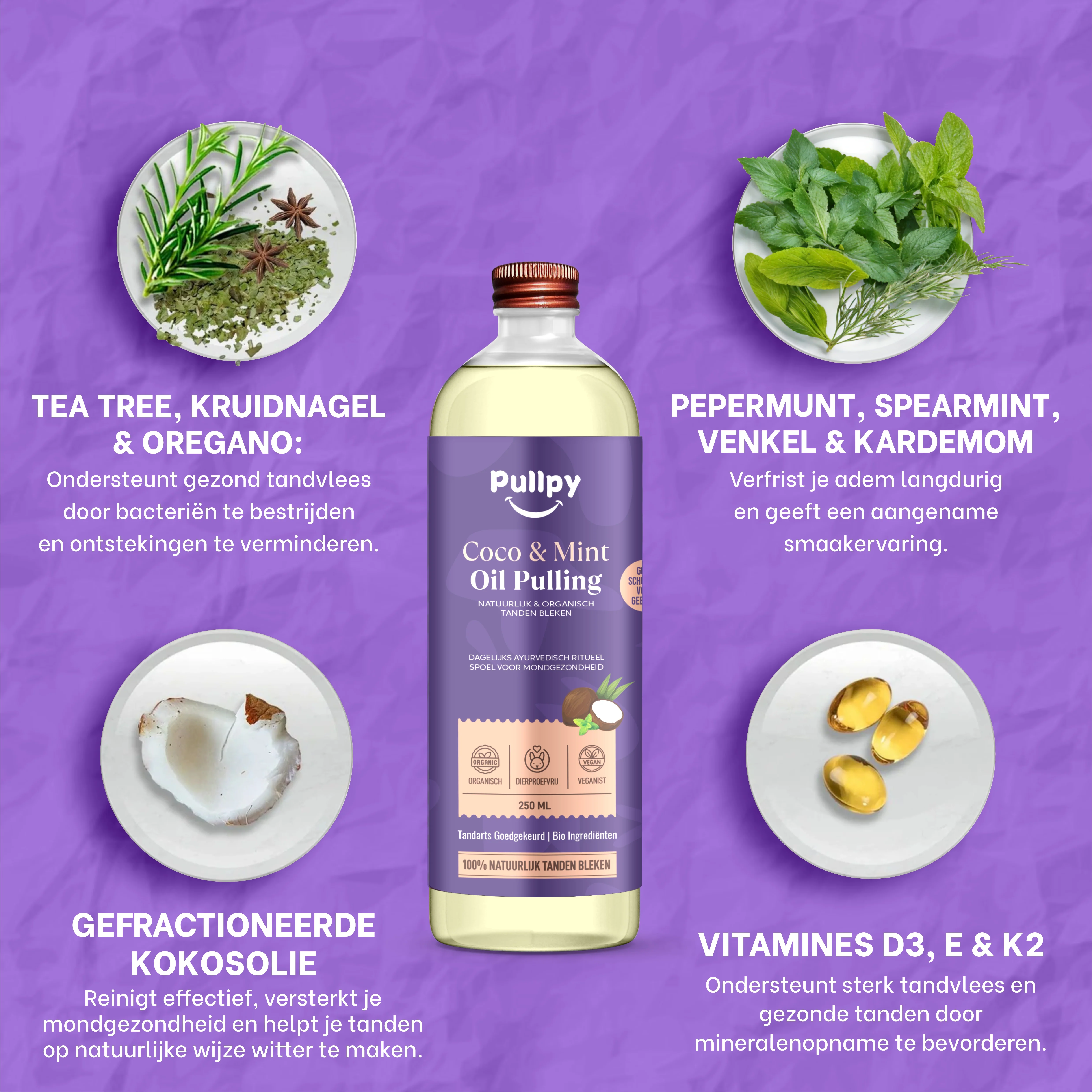 Coco Munt Oil Pulling Mondspoeling - Image 3
