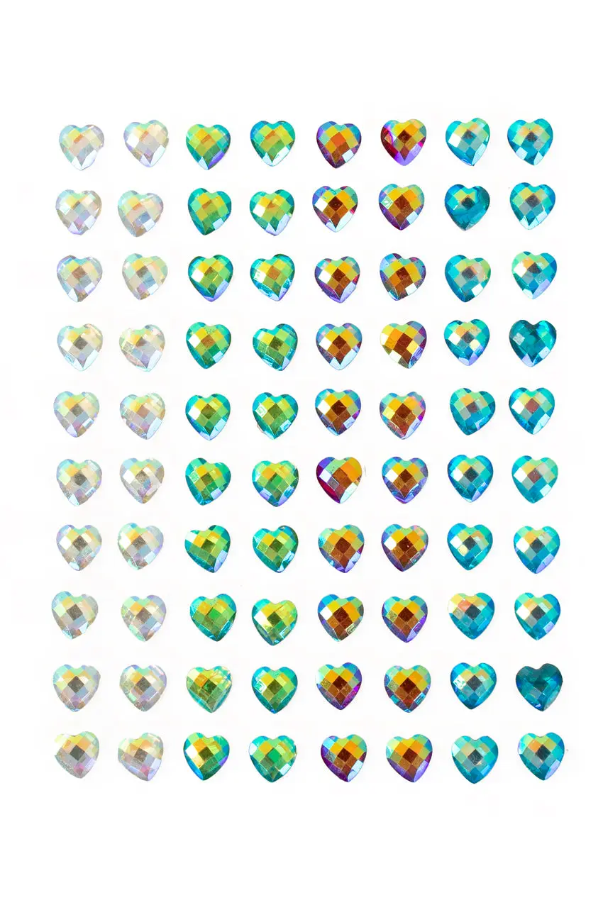 Face Jewel Sticker Heart