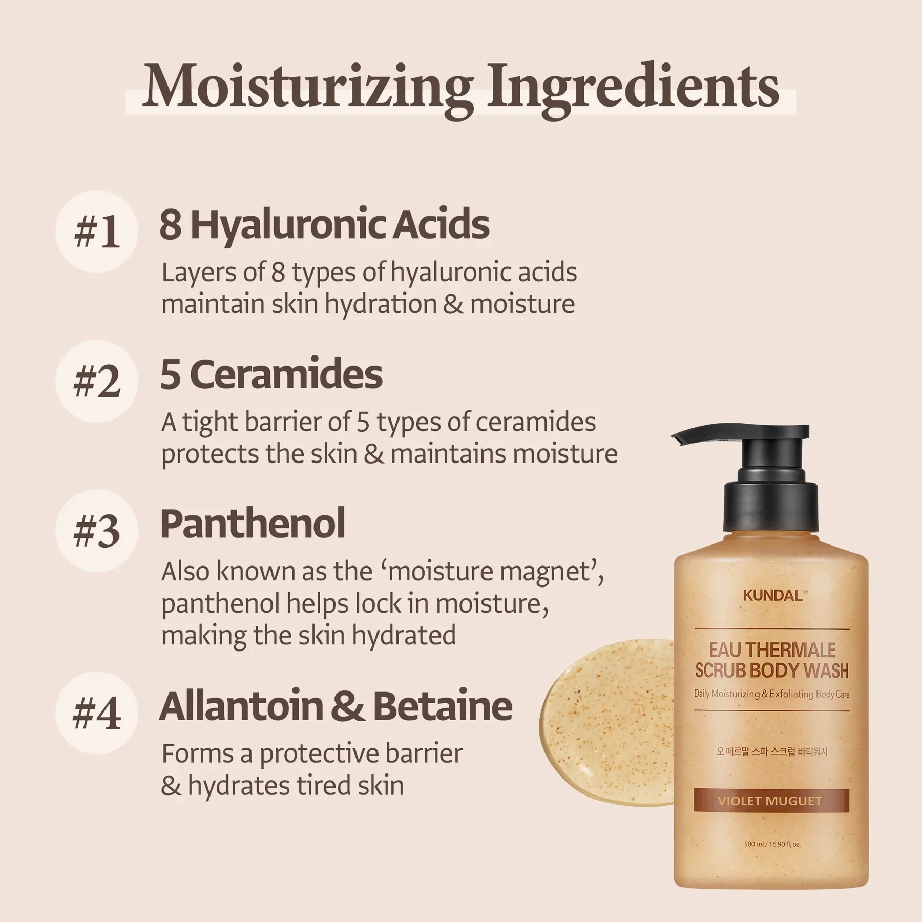 Scrub Body Wash Violet Muguet - Image 6