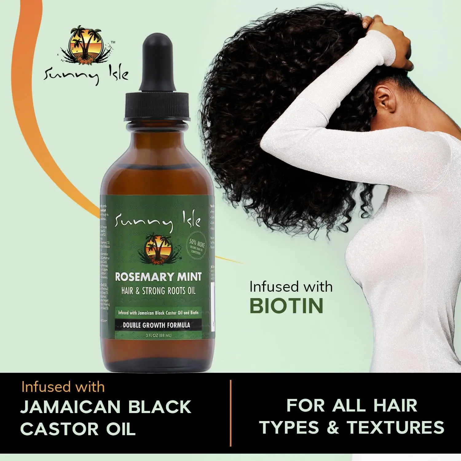 Rosemary & Mint Hair Oil - Image 3
