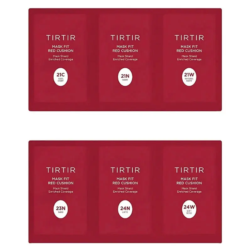 Mask Fit Red Cushion 6 Shade Trial Kit - Image 4