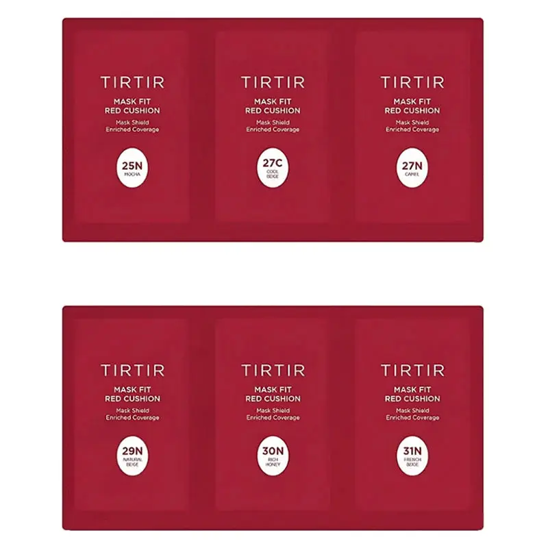 Mask Fit Red Cushion 6 Shade Trial Kit - Image 5